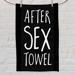 Рушник з принтом After sex towel 80x50 см (PLM_21M011)