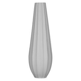 Ваза ARDESTO  Molize, 8.5х27.5см, порцеляна, сірий (AR3810G)