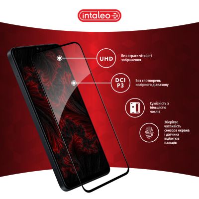 Стекло защитное Intaleo Full Glue Samsung A55 Black (1283126588860) | Зображення 3