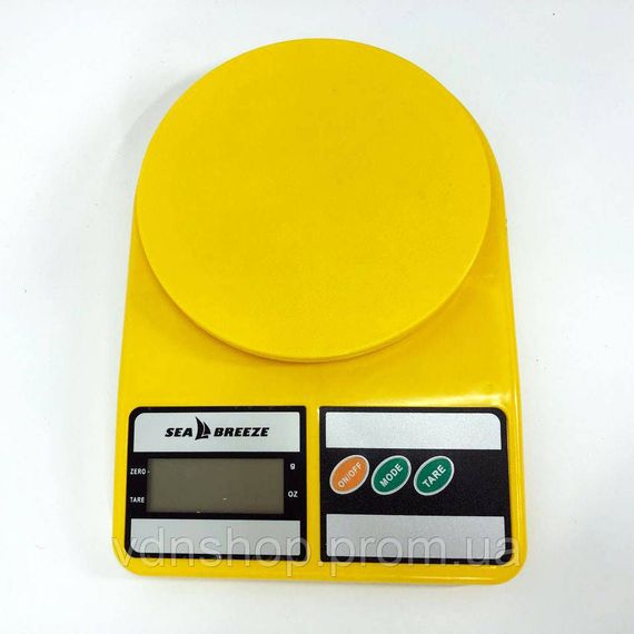 Ваги для кухні з обнуленням SeaBreeze SB-071, Ваги для фасування ваги кухонні побутові кухонні PI-36