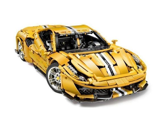 Конструктор CaDa радиоуправляемая машина Italian Super-car C61057W | Зображення 1