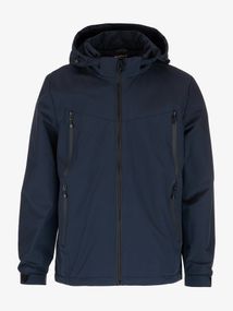 Куртка однотонна чоловіча GENUA 2501 4XL Темно-синій shop (2000999396373)