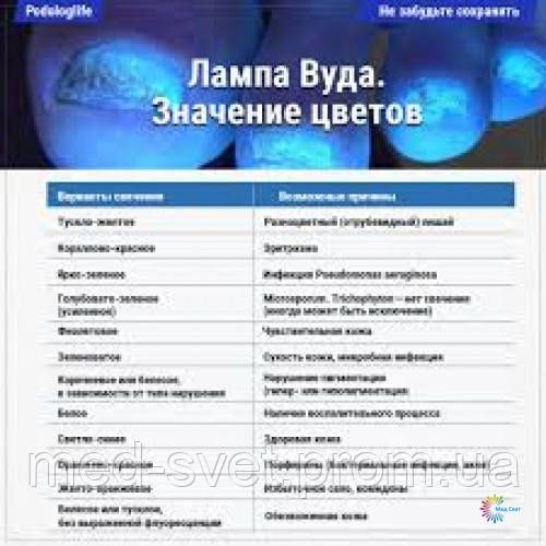 Лампа Вуда BZ-300 профессиональная с увеличением 2.5× | Зображення 1