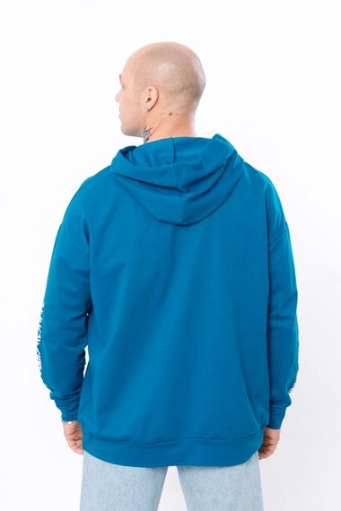 Худі чоловічий Носи своє 50 Бірюзовий (p-13605-151652) | Зображення 3