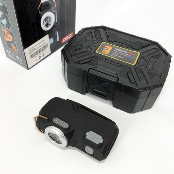 Ліхтар багатофункціональний D50-SMD чорний, Li-Ion акумулятор, індикація заряду, запальничка, зарядка Type-C (46796-D50-SMD_226) | Зображення 3