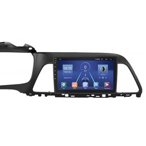 Штатная магнитола Lesko для Hyundai Sonata VII (LF) 2014-2017 экран 9" 4/32Gb/ 4G/ Wi-Fi/ CarPlay Top GPS