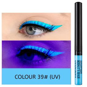 Кольорова водостійка підводка для очей HANDAIYAN Eyeliner Long Lasting Professional колір №39