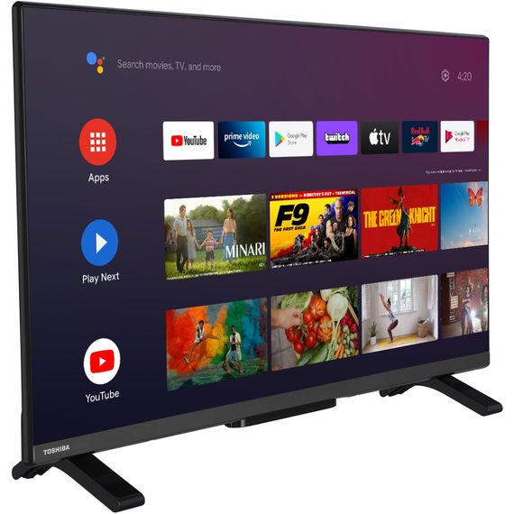TV 32 Toshiba 32LA2E63DG FHD/LED/T2/Android 11/2 x 6W/Dolby Digital/HDMI/Wi-Fi/VESA 75 x 75 M4/Black | Зображення 3
