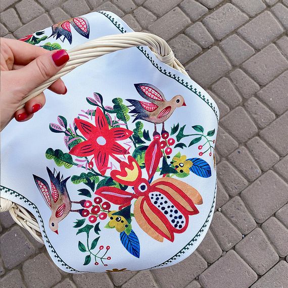 Серветка на стіл, для кошика Фантазия 35x60 см (SLF_23M001) | Зображення 1