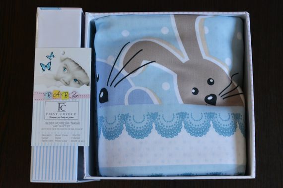 Комплект постільної білизни для немовлят First Choice Baby 100х150 см. Ginny Blue | Зображення 2