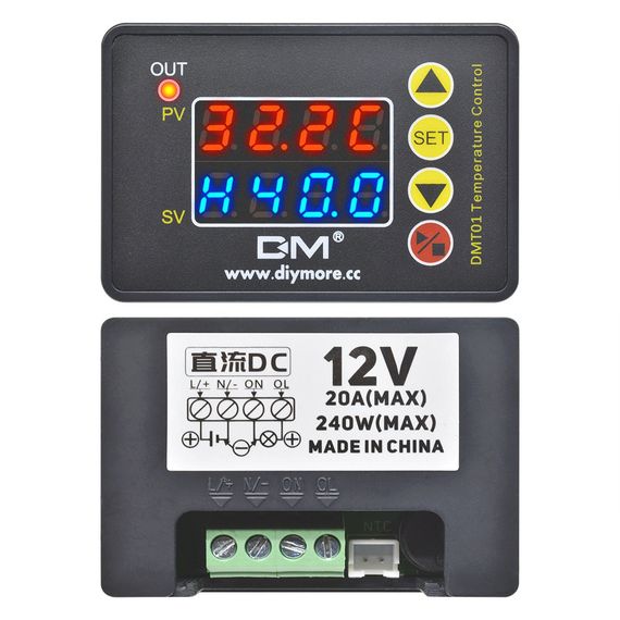 Контроллер температуры DMT01 12В | Зображення 2