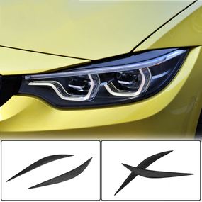 Вії на фари V1 (для F80, Карбон) для BMW 3 серія F-30/31/34 2012-2019 рр