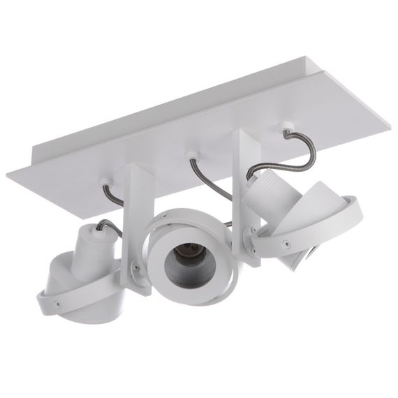 Подсветка накладная поворотная для офиса MS-07/3 GU10 SWH | Зображення 2