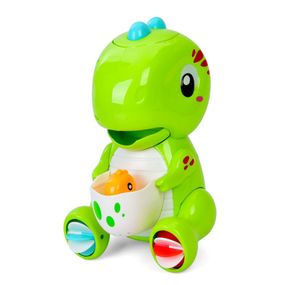 Дитяча іграшка для купання "Динозаврик" 9928-9929(Green) 21 см, водоспад, присоски