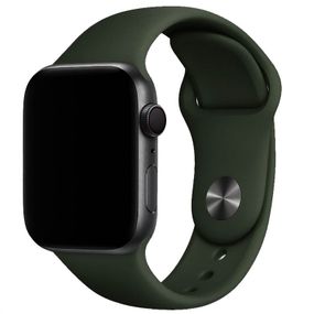 Силиконовый ремешок для Apple Watch 42(ser.1-3)/44/45/46/49mm Зеленый / Clover