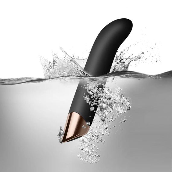 Вибратор для точки G Rocks Off Chaiamo G Black, 10 режимов Sex Aura | Зображення 2