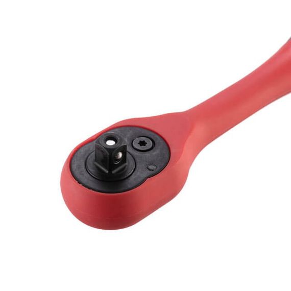 Рукоятка з храповим механізмом 1/4", 72 зуба, Cr-V, PROF INTERTOOL HT-2111 | Зображення 4