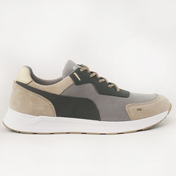 Кросівки шкіряні нубук 588062 бежеві 40 41 42 43 44 45