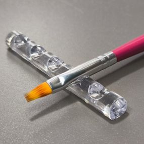 Прозора підставка для пензликів (вузька)