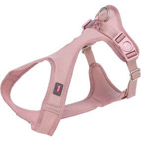 Шлея Trixie Comfort для собак м яка XS–S 30–45 см 15 мм світло-рожева