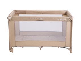 Ліжко-манеж дитяче VELANO Flexi, beige (0-4 роки)
