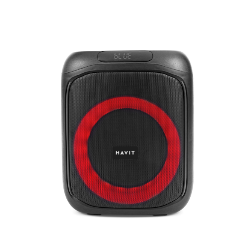 Портативна колонка HAVIT HV-SQ146BT 60W RGB Black (2шт/ящ) | Зображення 2