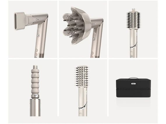 Стайлер для волосся Shark FlexStyle 5-in-1 Hair Styler and Dryer Stone HD446SLEU 1650 Вт сріблястий | Зображення 2