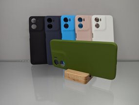 Motorola G05/E15 Противоударный чехол Софт Тач чехол оливковый