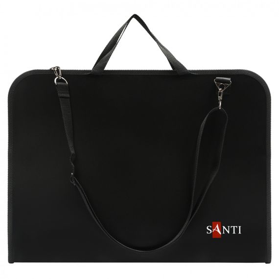 Папка-портфель для ескізів А3 Santi Black 492282 49.7х37х3 см | Зображення 1
