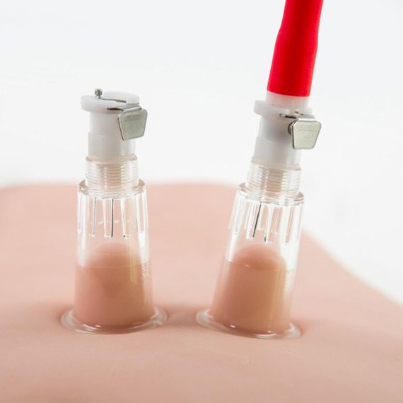 Вакуумная помпа для клитора Blush Temptasia – Beginner's Clitoral Pumping System, механическая, груша sexstyle | Зображення 6