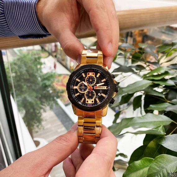 Годинник C1ur1ren 8336 Gold-Black | Зображення 5