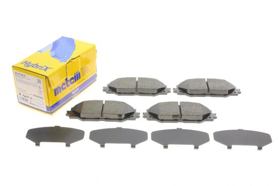 Колодки гальмівні передні Toyota Auris 10-18 Prius 08- Rav4 III IV 06- 22-0748-0