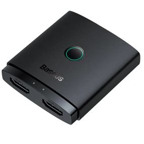 Перехідник Baseus Hub AirJoy Series 2-in-1 Bidirectional HDMI Switch (B01331105111-0) Cluster Black