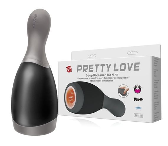 Мастурбатор с вибрацией Pretty Love - Deep Pleasure for Men, BM-00900T43 sexstyle