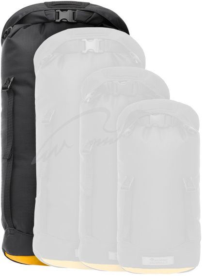 Гермомешок Sea To Summit Evac Compression Dry Bag Heavy Duty 35L Jet Black | Зображення 2