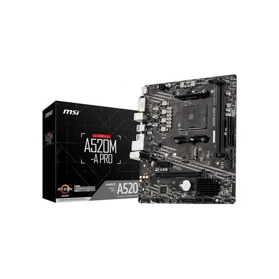 Материнська плата MSI A520M-A PRO | Зображення 1