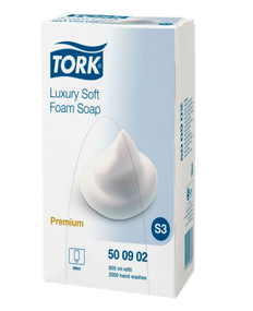 Tork Premium мило-піна, 800мл., 2000 порцій,  арт. 500902 (мін.замовлення в категорії TORK від 1000грн)
