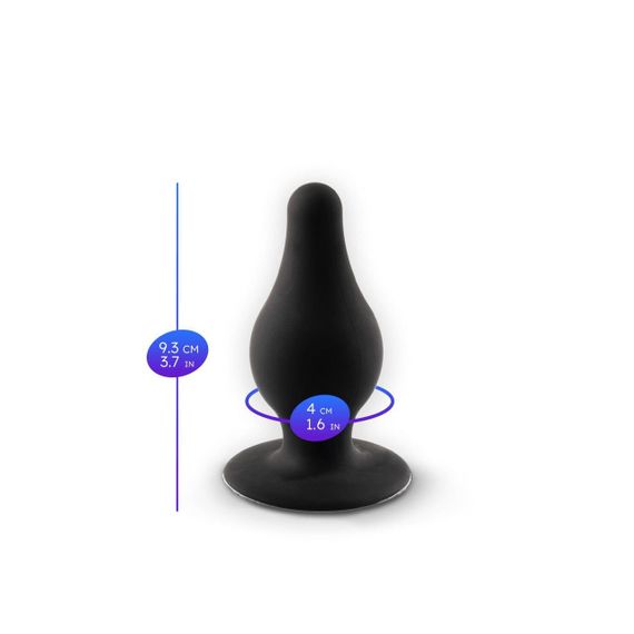 Анальная пробка SilexD (Model 2 size M), двухслойная, силикон+Silexpan (предыдущая упаковка!!!) sexstyle | Зображення 2