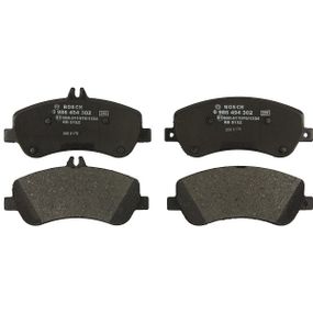 Гальмівні колодки Bosch дискові передні MB C/S/E-Class ''>98 0986460976