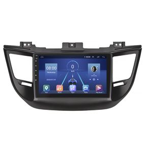 Штатная магнитола 9" Lesko для Hyundai Tucson III 2015-2018 4/64Gb 4G Wi-Fi GPS Top Android Хюндай