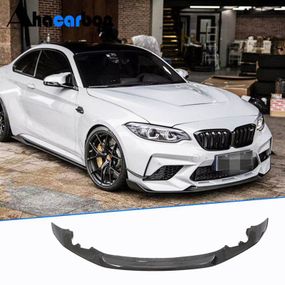 Передний спойлер Lip V2 для F87 M2 Competition, Карбон для BMW 2 серия F22/23 2014-2021 гг