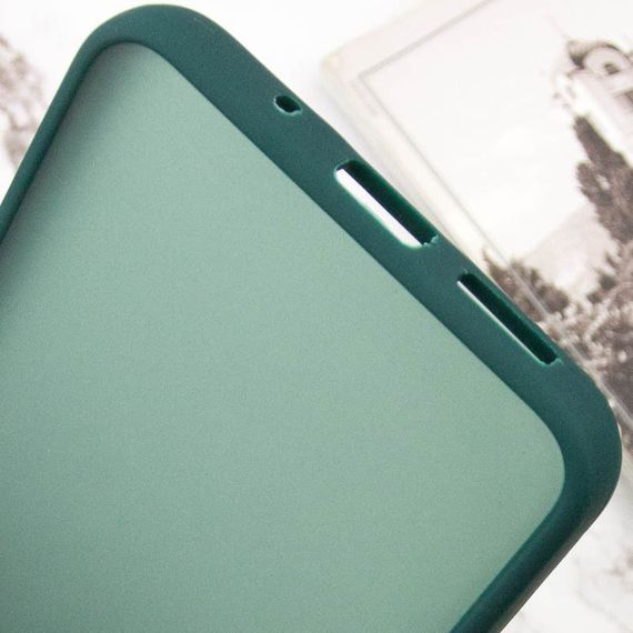 Чохол TPU+PC Lyon Frosted для Xiaomi Redmi 10C Green | Зображення 5