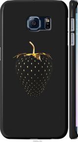 Чохол на Samsung Galaxy S6 Edge G925F Чорна полуниця "3585m-83-24368"