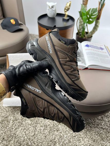 Чоловічі зимові кросівки Salomon XT-6 Brown Fur, В'єтнам | Зображення 8