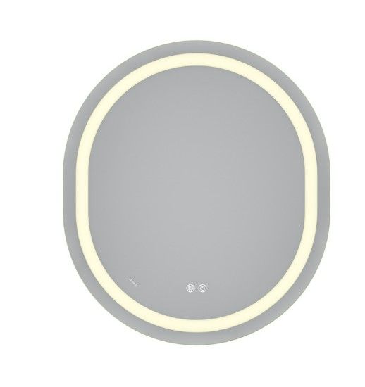 Дзеркало Mixxus Premium ELLIPSE MV05-80x70-REVERSE (LED Touch, Anti-fog (3-6,5kK)) (MP6643) | Зображення 2