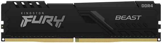 Память ПК Kingston DDR4 16GB KIT (8GBx2) 3200 FURY Beast KF432C16BBK2/16