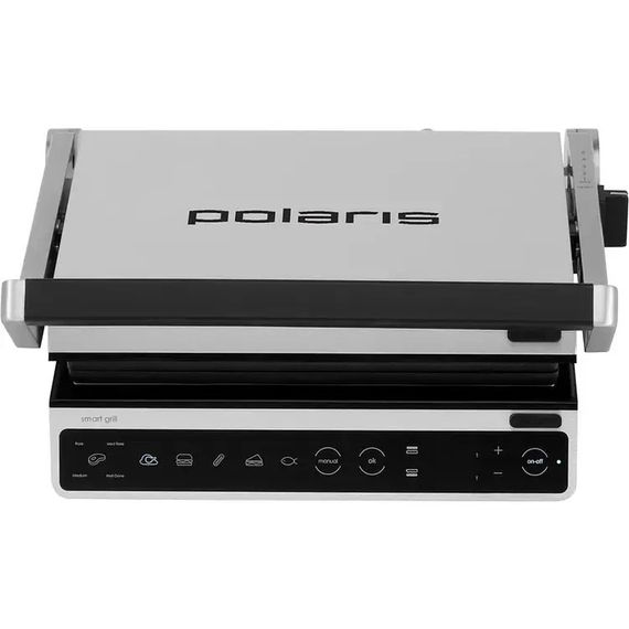 Электрогриль POLARIS Optimal Temp PGP 7002 2000 Вт серебристый | Зображення 1