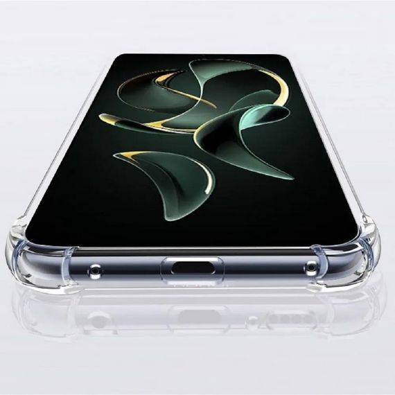 TPU чохол GETMAN Ease logo посилені кути Full Camera для Xiaomi 13T / 13T Pro Безбарвний (прозорий) | Зображення 1