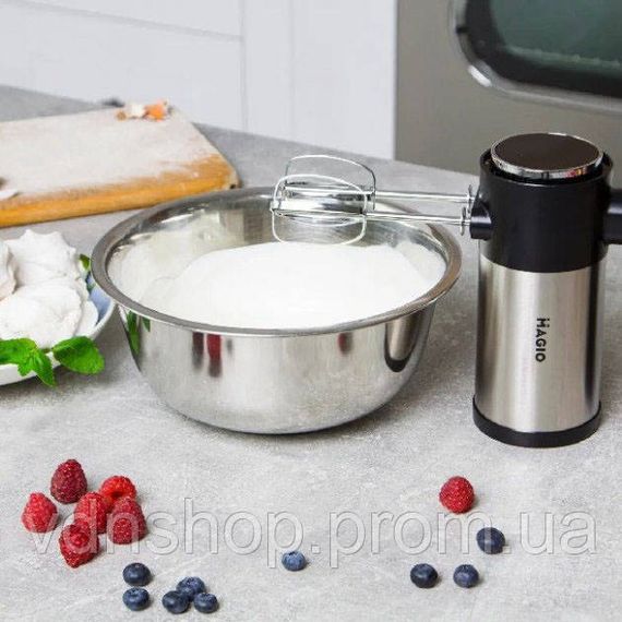 Миксер для замешивания теста ручной, Хороший миксер для кухни с венчиком бытовой кремов XN-35 | Зображення 6