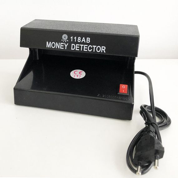 Детектор перевірки купюр AD-118AB, Лампа для перевірки купюри, Лампа для валюти Детектори банку SK-15 | Зображення 1
